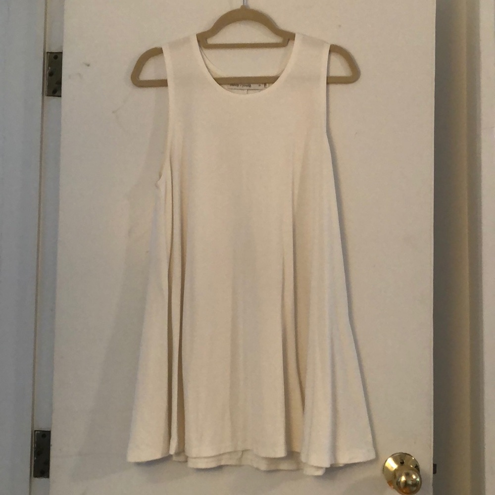 White T-shirt dress